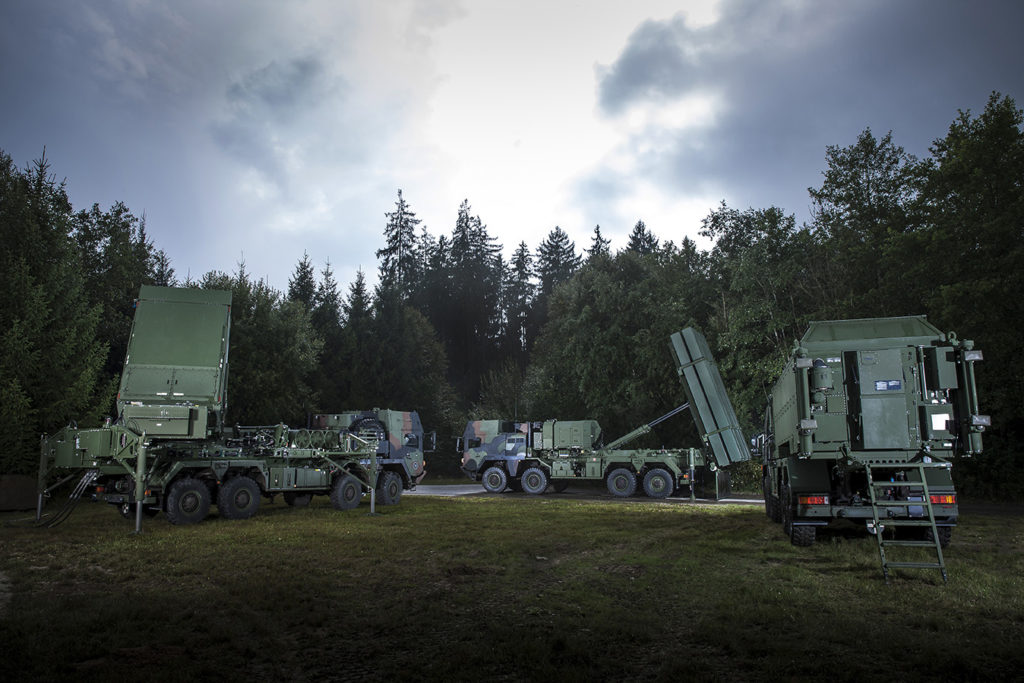 MEADS; TLVS; System; Launcher; TOC; Radar; MFCR; MBDA; Luftverteidigung