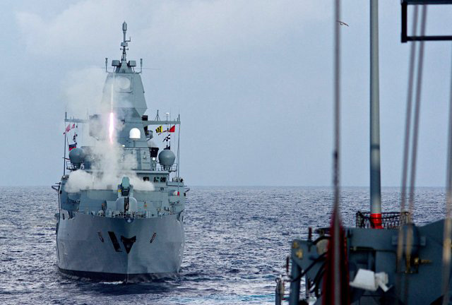 ESSM; Missile; Abschuss; Fregatte, Marine; MBDA