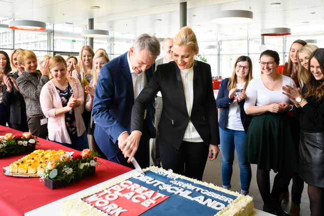 Teamgeist und Erfolge würdigen ist laut dem Great Place to Work® Institut eine Stärke von MBDA.